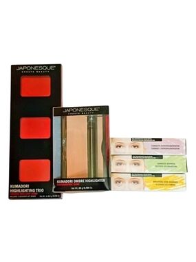 Japonesque Makeup Bundle NIB 3 Pc Set Highlighters & Color Correctors